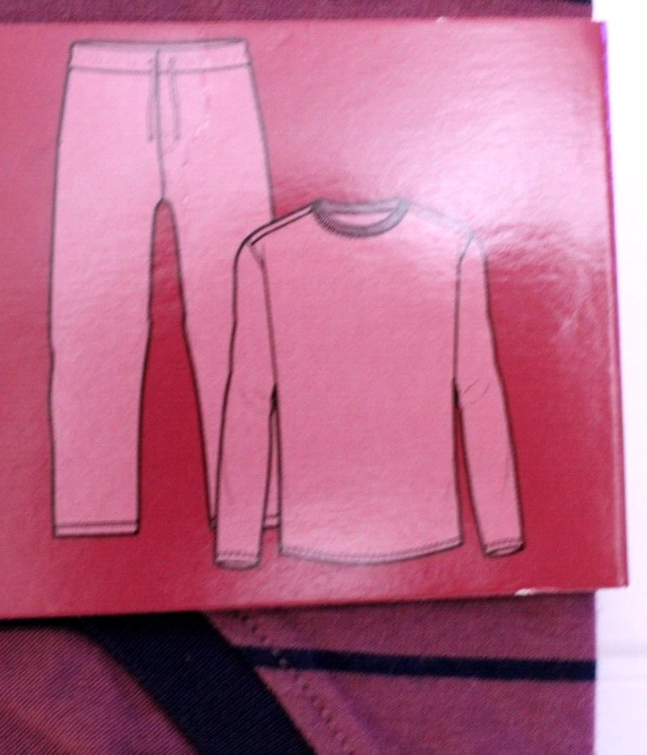 M&S Mens Pure Cotton Loungewear Long Sleeve Top&Long Pants Pyjamas Pj ~ Size XXL