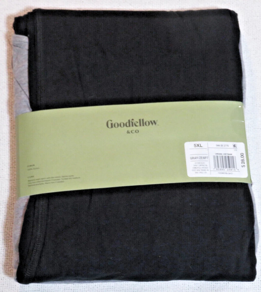 Goodfellow & Co 2 Piece Pajama Set 5XL Crew Neck Short Sleeve Elastic Waist