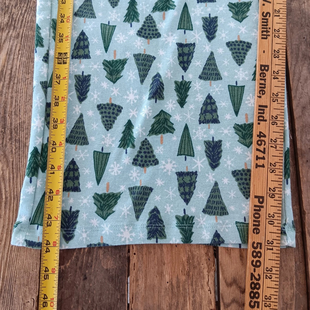 Lauren Conrad Mens Pajama Set Pine Trees 2 Pc Knit Sleepwear 2XLT Top Pants