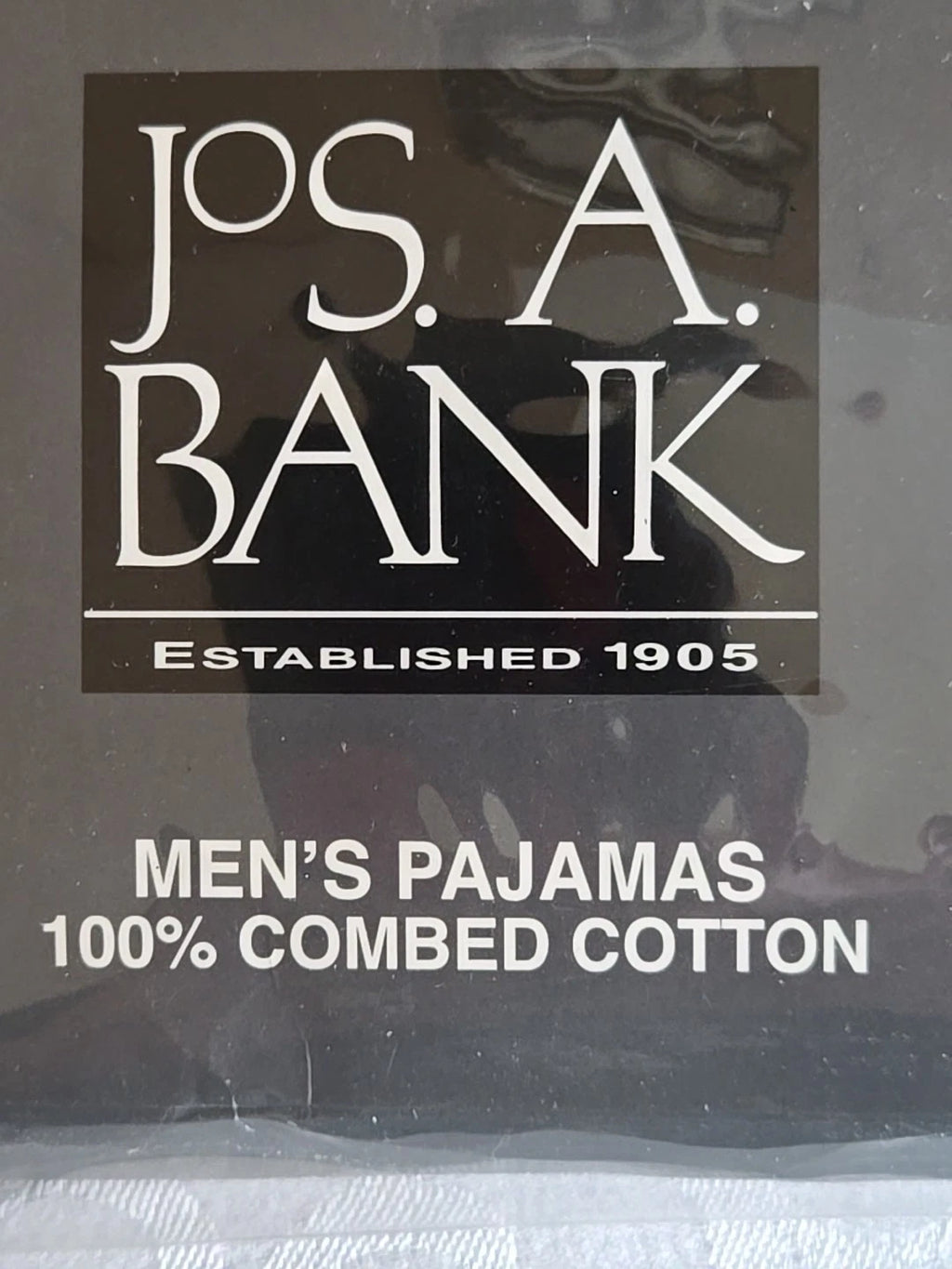 NEW Jos. A. Bank Men's Blue solid 2 pc. Pajamas Sz X-large 100% Cotton collared
