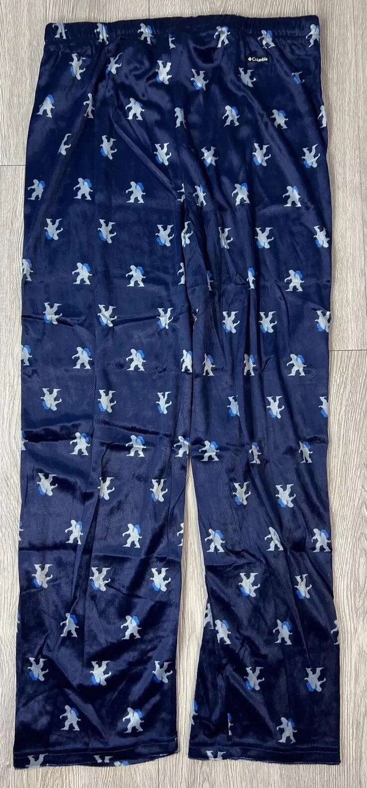 Columbia Mens Blue Pajama Set - Pants & Shirt - NWT Size Medium Papa Bear