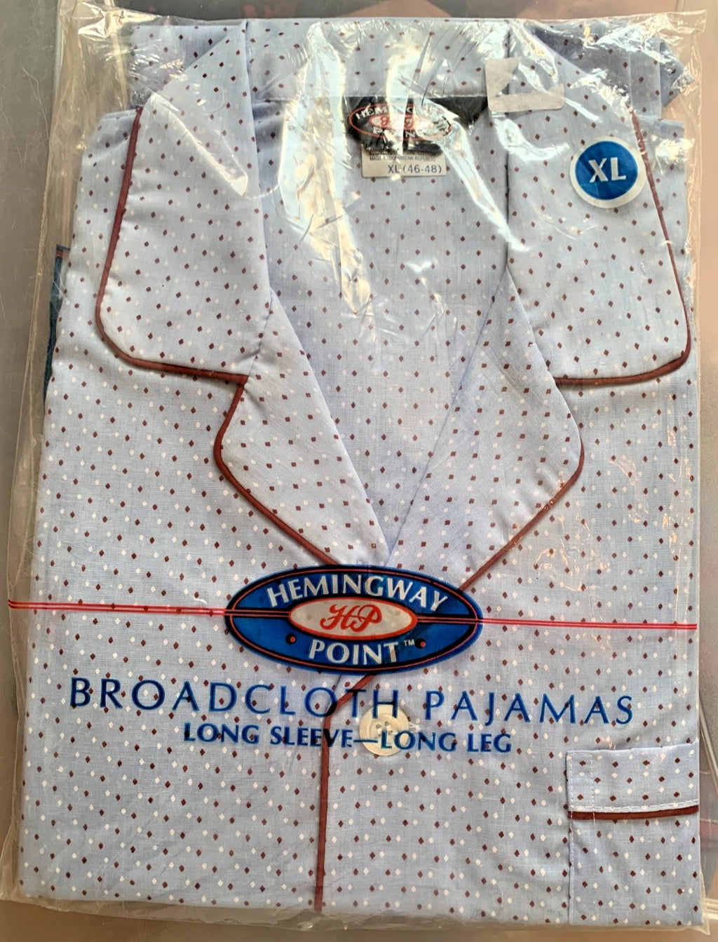Men's NEW Hemingway Point 2-Piece Broadcloth Pajama Set - XL (46-48)