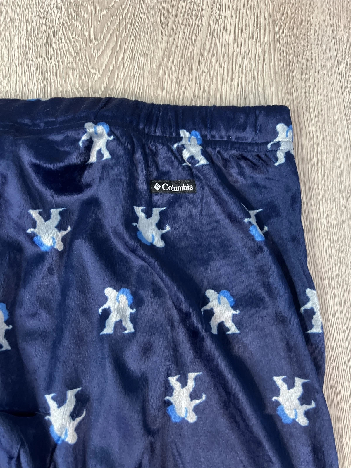 Columbia Mens Blue Pajama Set - Pants & Shirt - NWT Size Medium Papa Bear