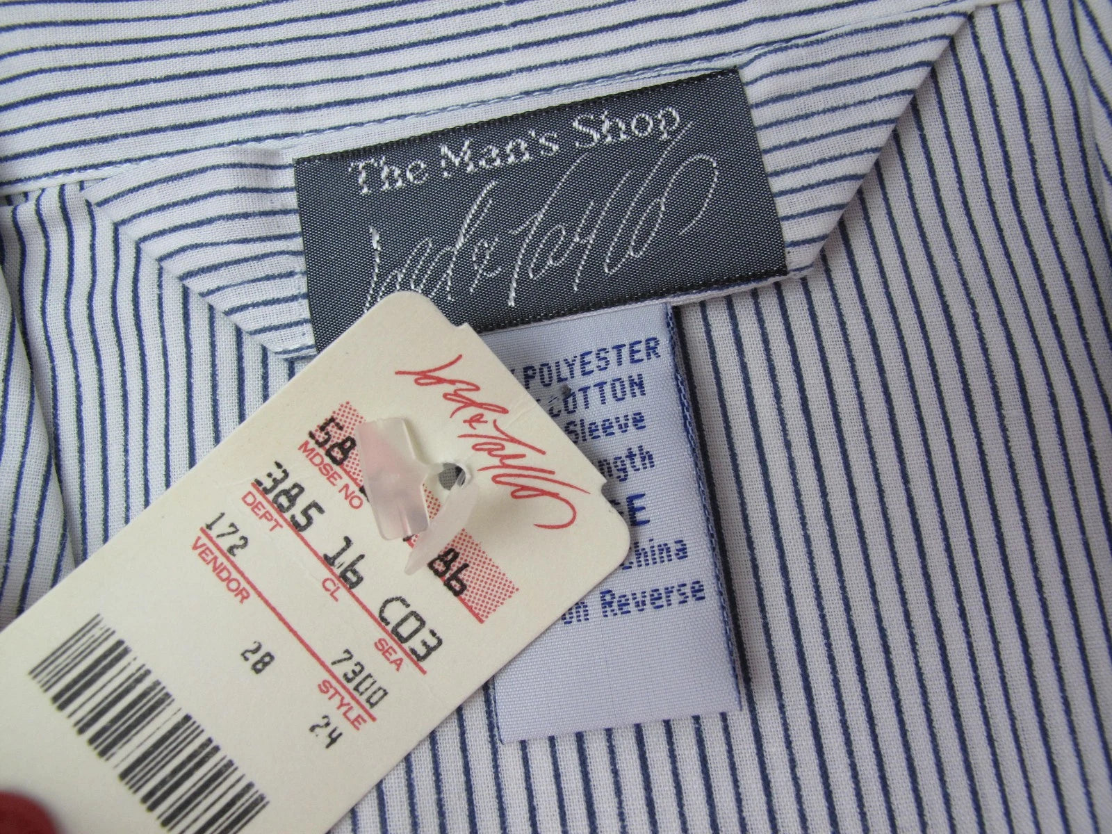Lord & Taylor Men's Pajamas Size L NEW Long Sleeve and Leg Cotton Poly