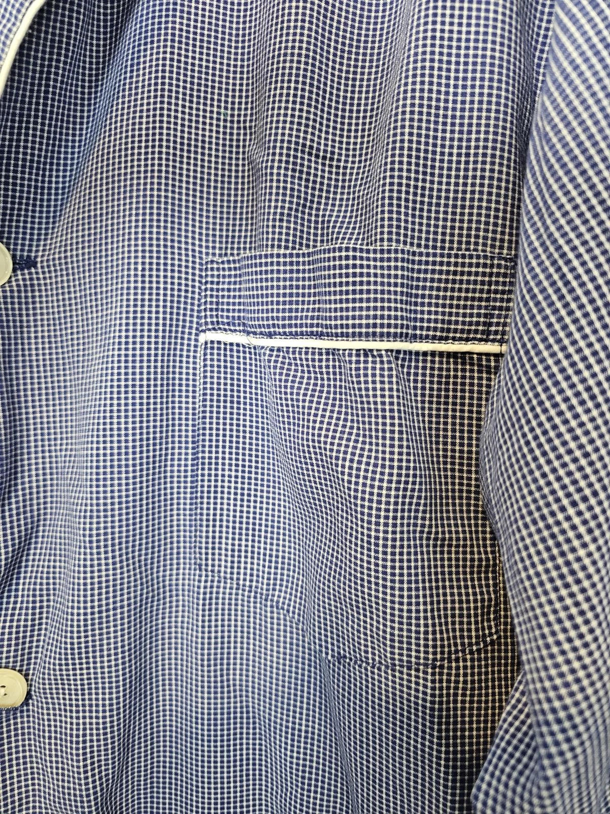 Christian Dior Pajamas Blue Mens Size L Set