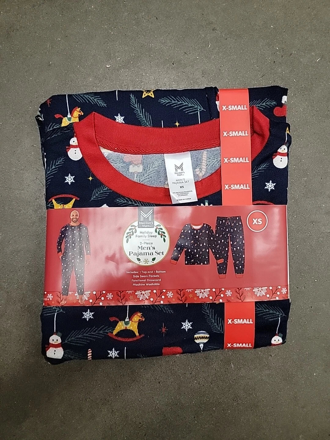 Member's Mark Men's Pajama Set X-Small