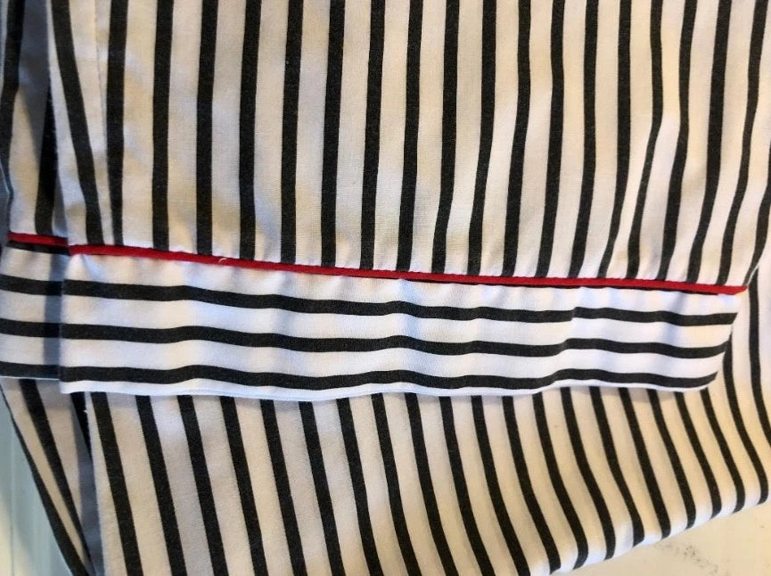 Charlie Chaplin 2-Piece Mens Pajama Set Size Large