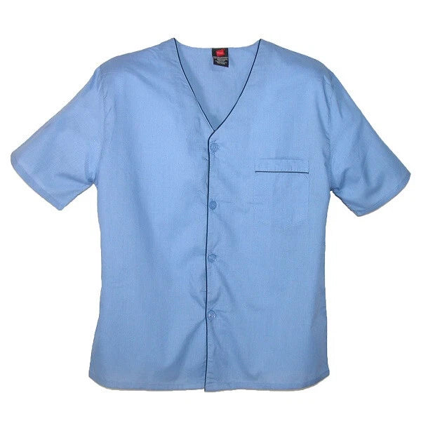Hanes Men's Short Sleeve Short Leg Classics Woven Pajama Set Small
