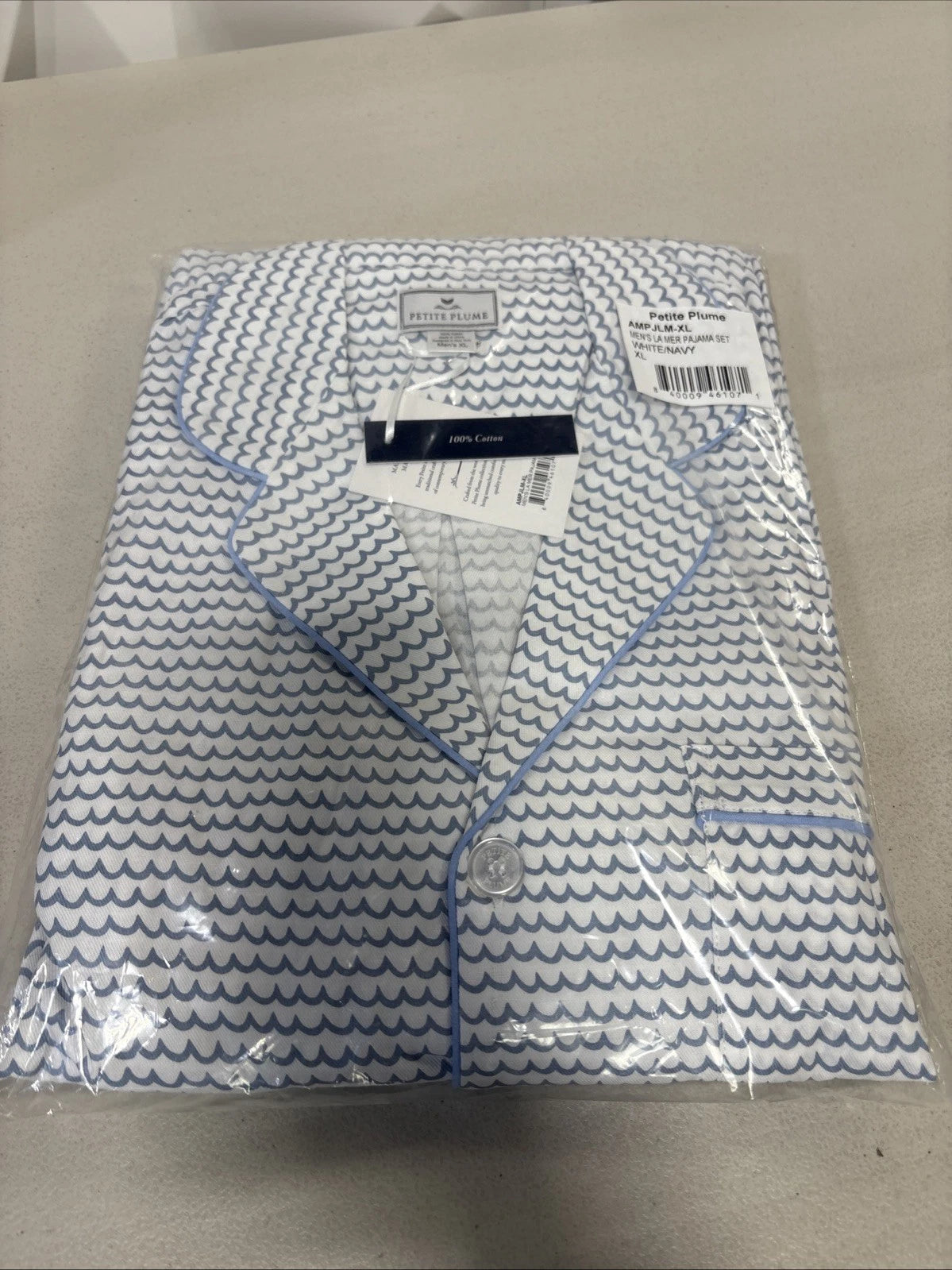 PETITE PLUME MENS LA MER PAJAMA SET SIZE XL
