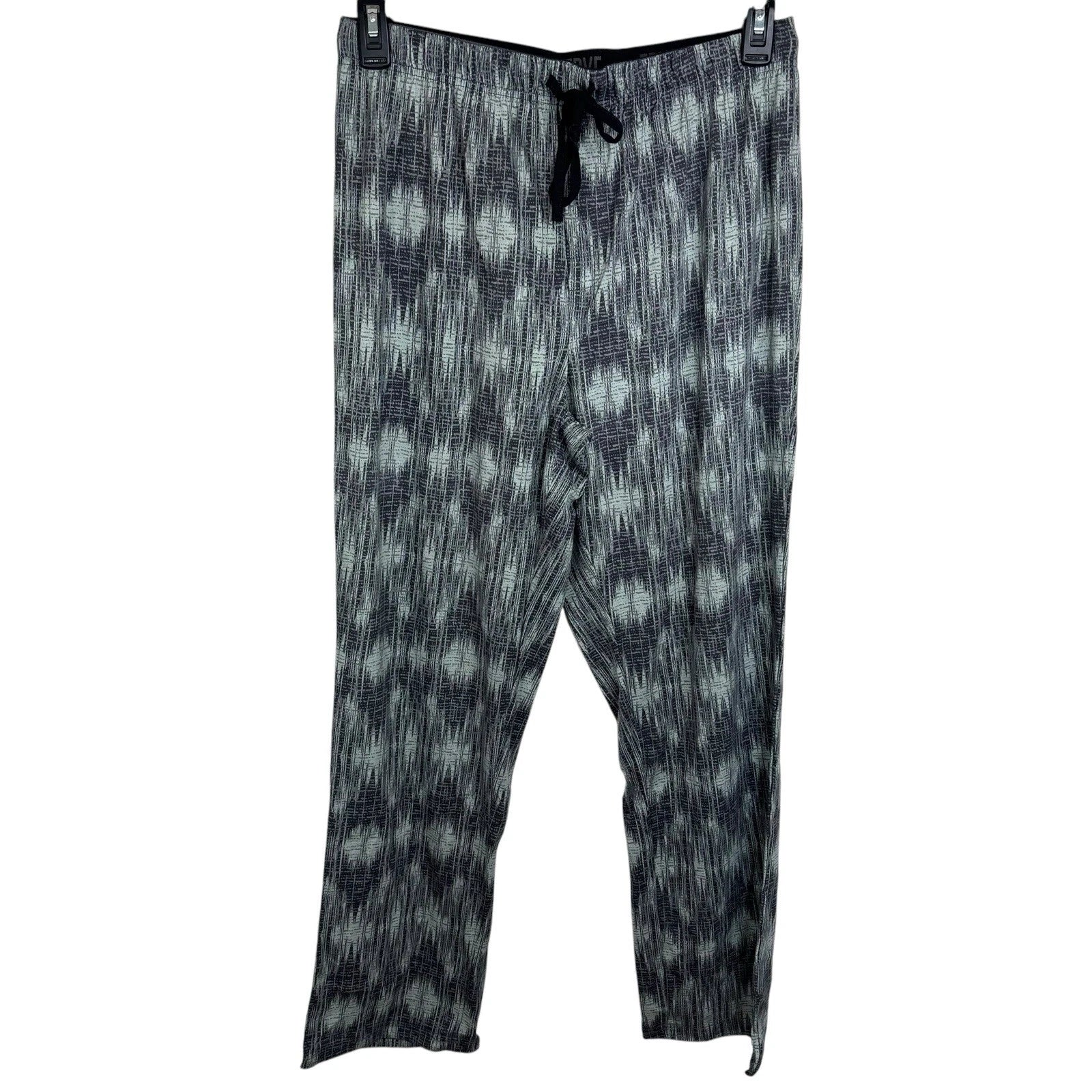 FRYE Gray & White Pattern Notched Premium Pajama SET Men's XL Soft NWT