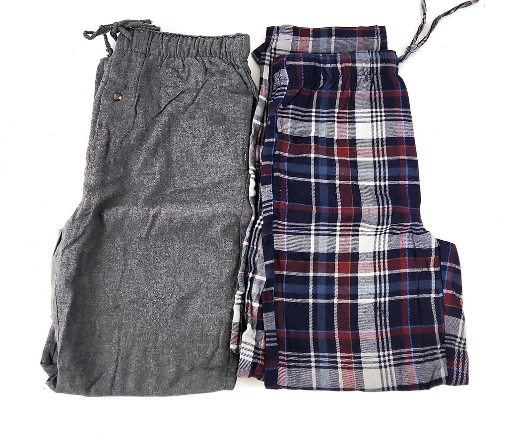Eddie Bauer Men's 2 Pack Flannel Sleep Pants Pajama Lounge Small Plaid