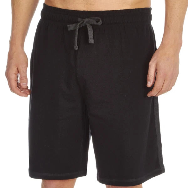 Cargo Bay Mens Short Sleeve Lounge Set with Contrast Stripe
