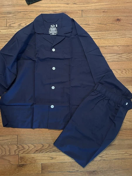 Fruit of the Loom Pajama Set Men's Size XL Blue, L.Blue, Check, and Stripe New