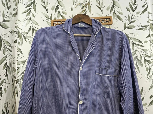 Christian Dior Pajamas Blue Mens Size L Set