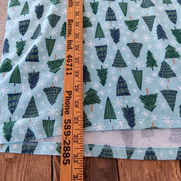 Lauren Conrad Mens Pajama Set Pine Trees 2 Pc Knit Sleepwear 2XLT Top Pants