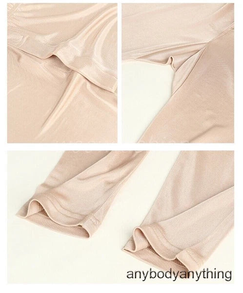 Men Mulberry Silk Thermal Long Johns Pajamas Underwear Baselayer Top&Bottom Set