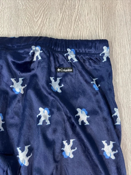Columbia Mens Blue Pajama Set - Pants & Shirt - NWT Size Medium Papa Bear