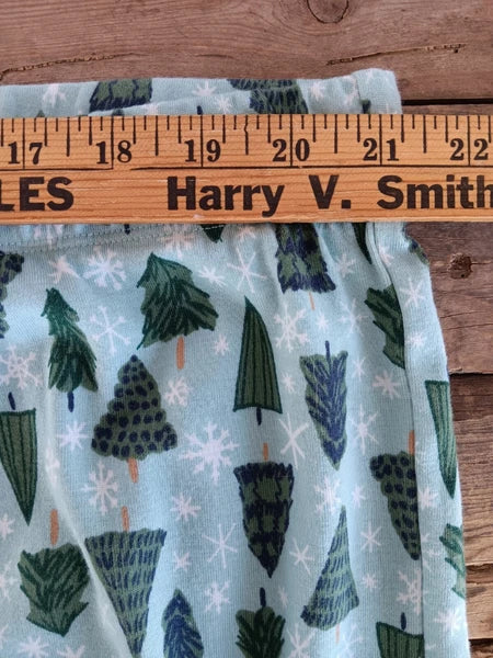 Lauren Conrad Mens Pajama Set Pine Trees 2 Pc Knit Sleepwear 2XLT Top Pants