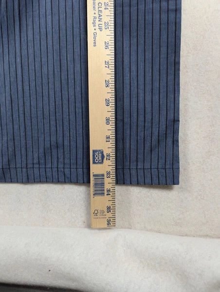 Harbor Bay - Men's - Blue Black Stripe Pajama Set - Size: 1xlt