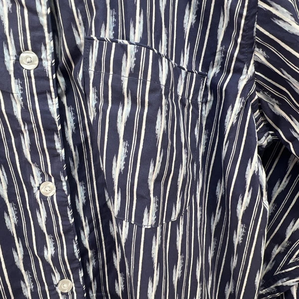 John Robshaw Pajama Set Set Men’s L Large Quality Southwest Blue Striped