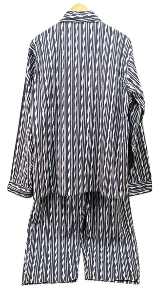 John Robshaw Pajama Set Set Men’s L Large Quality Southwest Blue Striped
