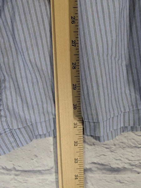 CLASSIC LOT 4!😍Vtg Brooks Brothers L/XL Striped Pajama Set Mens Button Piping