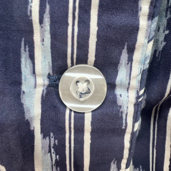 John Robshaw Pajama Set Set Men’s L Large Quality Southwest Blue Striped