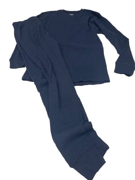 Galaxy- Mens Navy Blue Longsleeve Pajama Set- Size M
