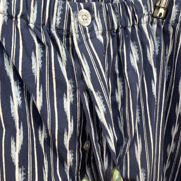 John Robshaw Pajama Set Set Men’s L Large Quality Southwest Blue Striped