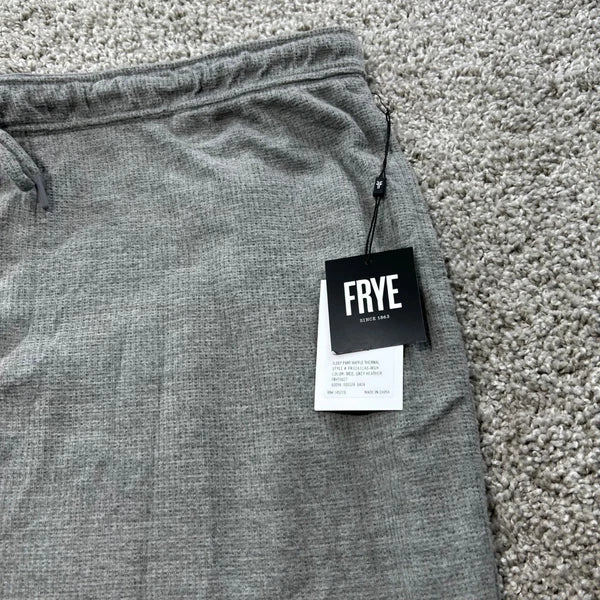 Frye Mens Gray Pajama Set XL Polyester Blend Shirt & Pants