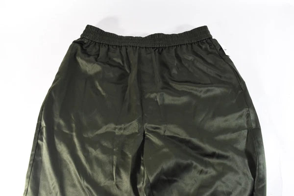 INC Mens Satin Pajama Set New L Green 2 pc Sleepwear Loungwear Night Suit PJ